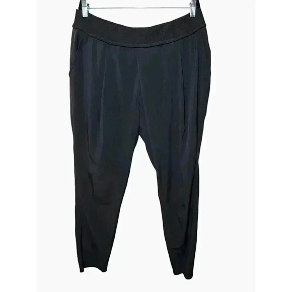 Athleta Soho Jogger Pants in Black size 16 Activewear Style #983352 Casual - Picture 1 of 9